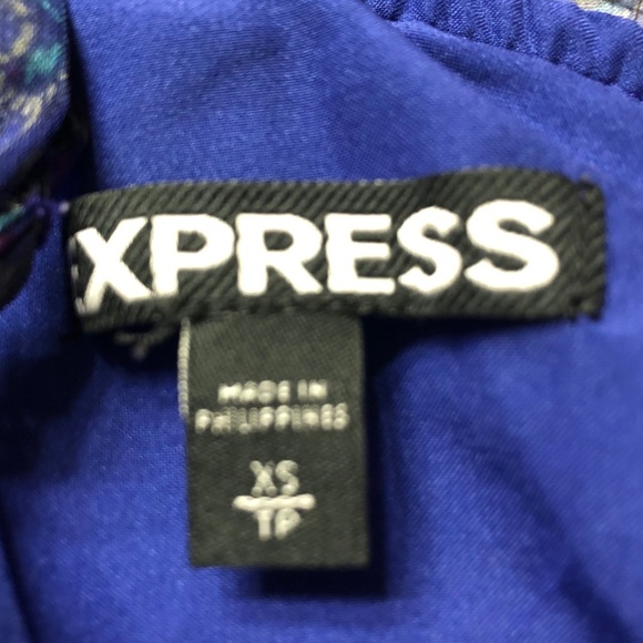 Express Navy Blue Maxi Dress - Picture 9 of 11